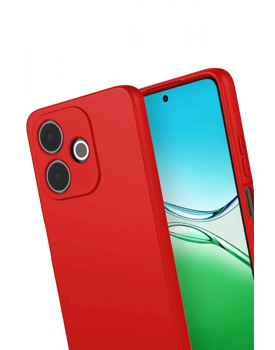 Newface Oppo A5 Pro 4G First Silikon - Kırmızı