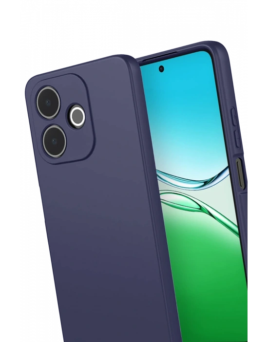Newface Oppo A5 Pro 4G First Silikon - Lacivert