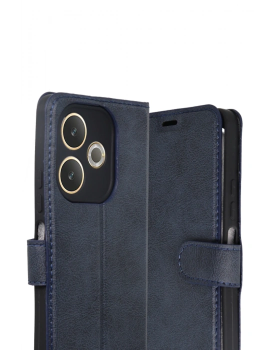 Newface Oppo A5 Pro 4G Trend S Plus Kapaklı Kılıf - Lacivert