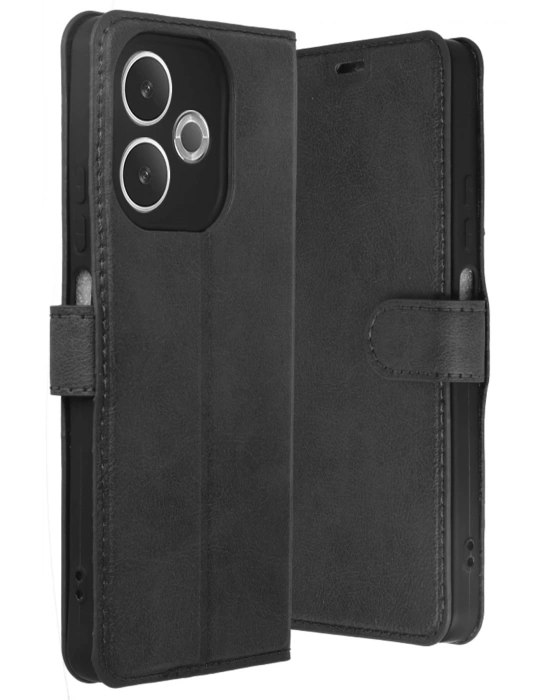 Newface Oppo A5 Pro 4G Trend S Plus Kapaklı Kılıf - Siyah