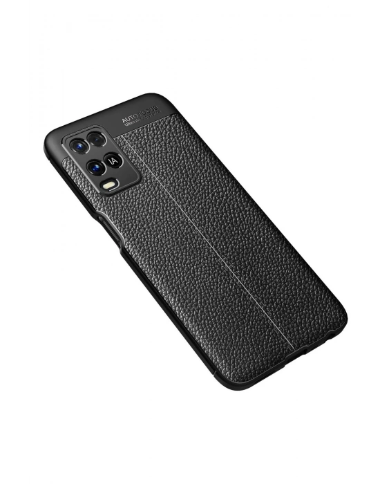 Newface Oppo A54 4G Kılıf Auto Focus Kapak - Siyah