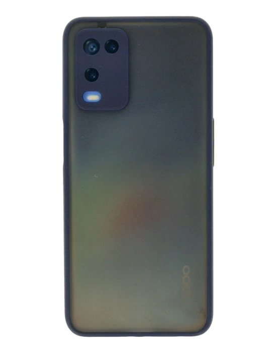 Newface Oppo A54 4G Kılıf Montreal Silikon Kapak - Lacivert