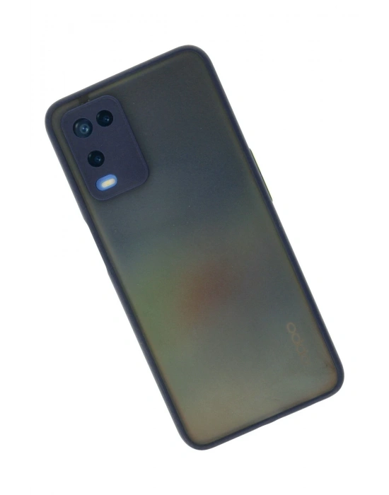 Newface Oppo A54 4G Kılıf Montreal Silikon Kapak - Lacivert