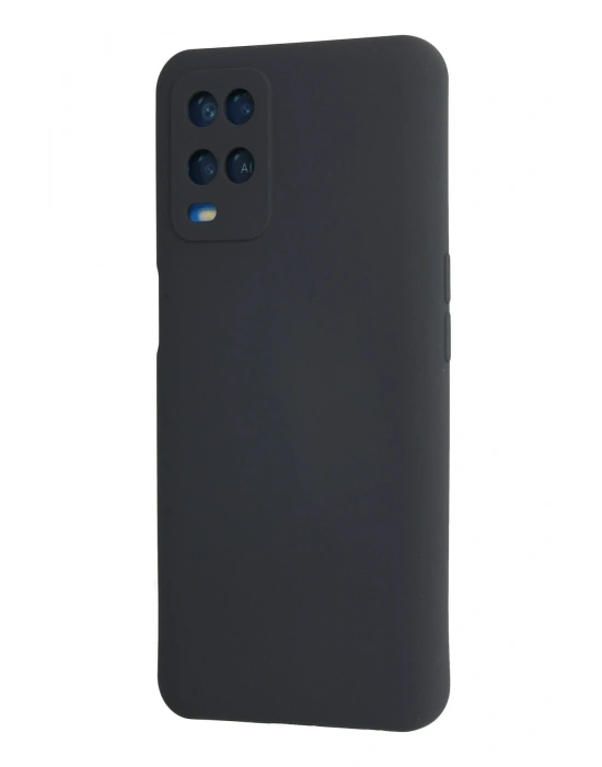 Newface Oppo A54 4G Kılıf Nano içi Kadife Silikon - Lacivert