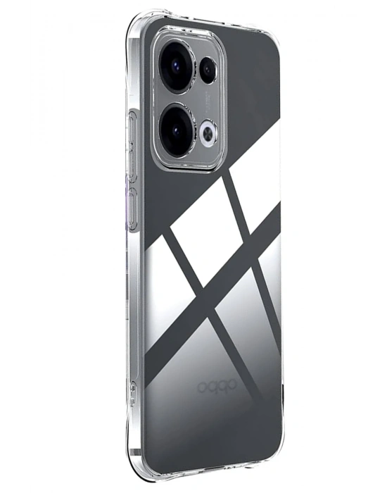 Newface Oppo A6 Pro 4G Lüx Şeffaf Silikon - Şeffaf