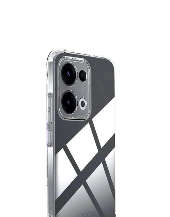 Newface Oppo A6 Pro 4G Lüx Şeffaf Silikon - Şeffaf