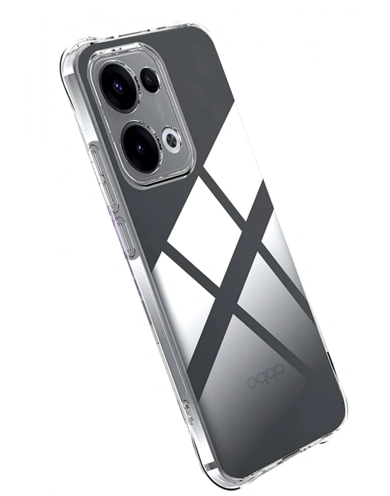 Newface Oppo A6 Pro 4G Lüx Şeffaf Silikon - Şeffaf