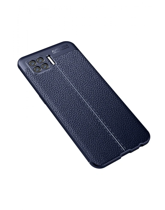 Newface Oppo A73 Kılıf Auto Focus Kapak - Lacivert