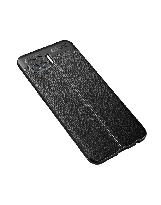 Newface Oppo A73 Kılıf Auto Focus Kapak - Siyah