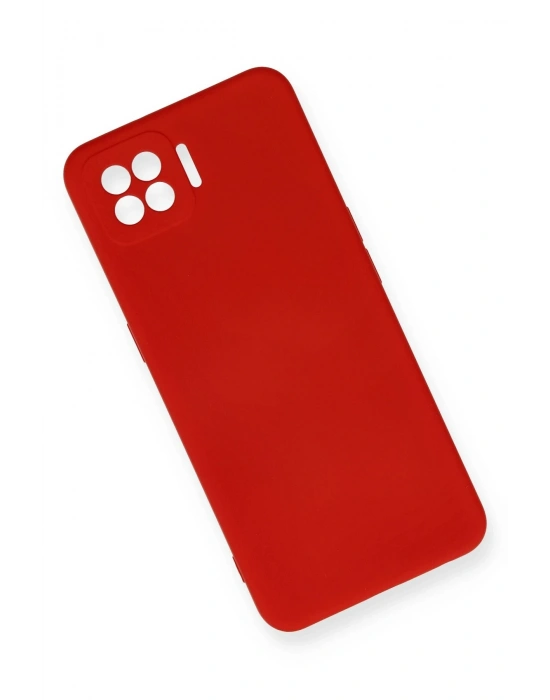 Newface Oppo A73 Kılıf Nano içi Kadife Silikon - Kırmızı