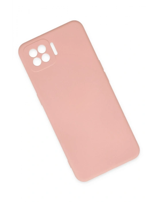 Newface Oppo A73 Kılıf Nano içi Kadife Silikon - Pudra