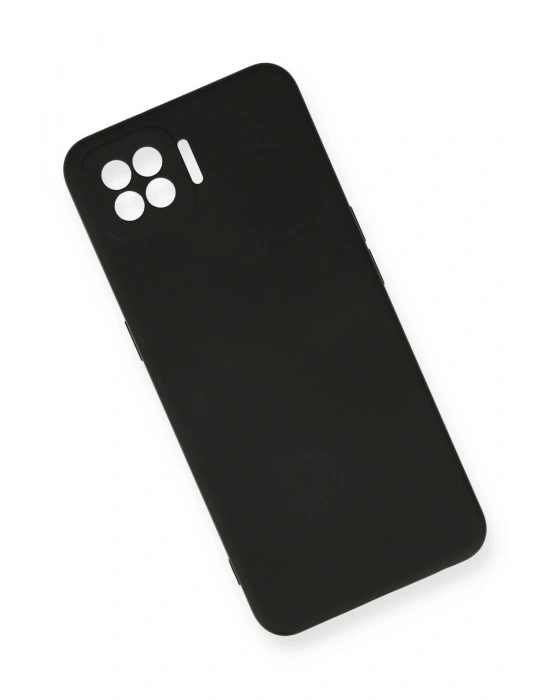 Newface Oppo A73 Kılıf Nano içi Kadife Silikon - Siyah