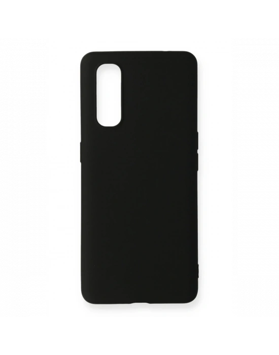 Newface Oppo Find X2 Kılıf First Silikon - Siyah