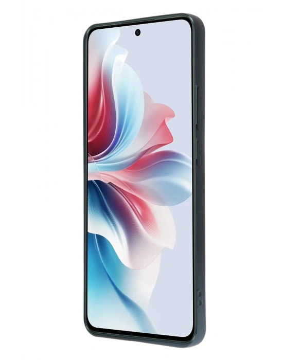 Newface Oppo Reno 11F Kılıf Aras Deri Kapak - Pudra