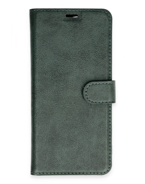 Newface Oppo Reno 11F Kılıf Trend S Plus Kapaklı Kılıf - Yeşil