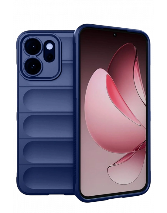 Newface Oppo Reno 14 Optimum Silikon - Lacivert