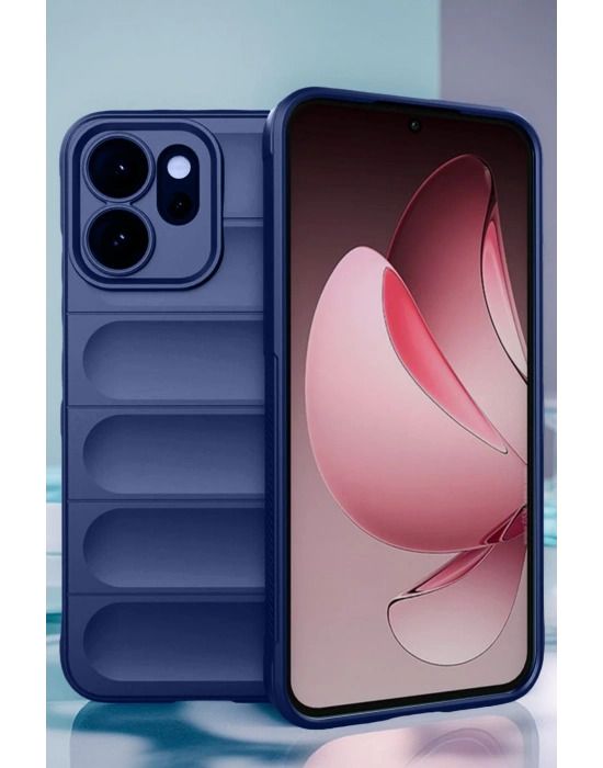 Newface Oppo Reno 14 Optimum Silikon - Lacivert