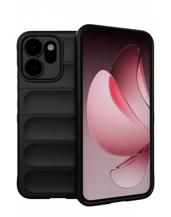 Newface Oppo Reno 14 Optimum Silikon - Siyah