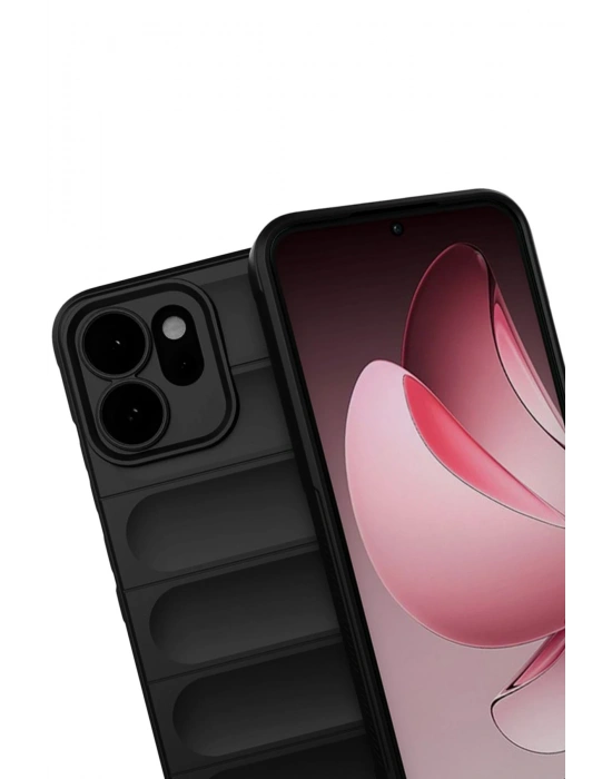 Newface Oppo Reno 14 Optimum Silikon - Siyah