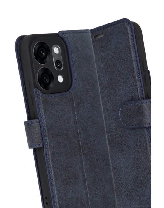 Newface Oppo Reno 14 Trend S Plus Kapaklı Kılıf - Lacivert