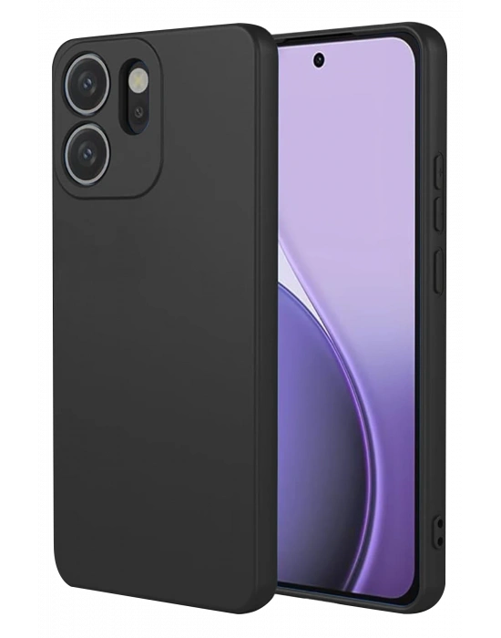 Newface Oppo Reno 14F First Silikon - Siyah