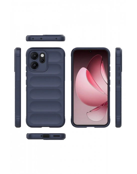 Newface Oppo Reno 14F Optimum Silikon - Lacivert