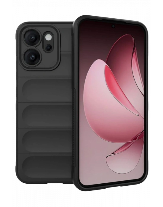 Newface Oppo Reno 14F Optimum Silikon - Siyah