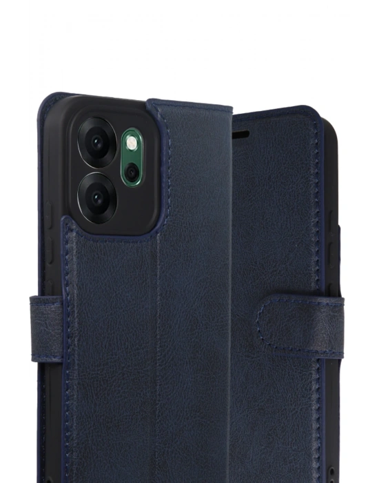 Newface Oppo Reno 14F Trend S Plus Kapaklı Kılıf - Lacivert