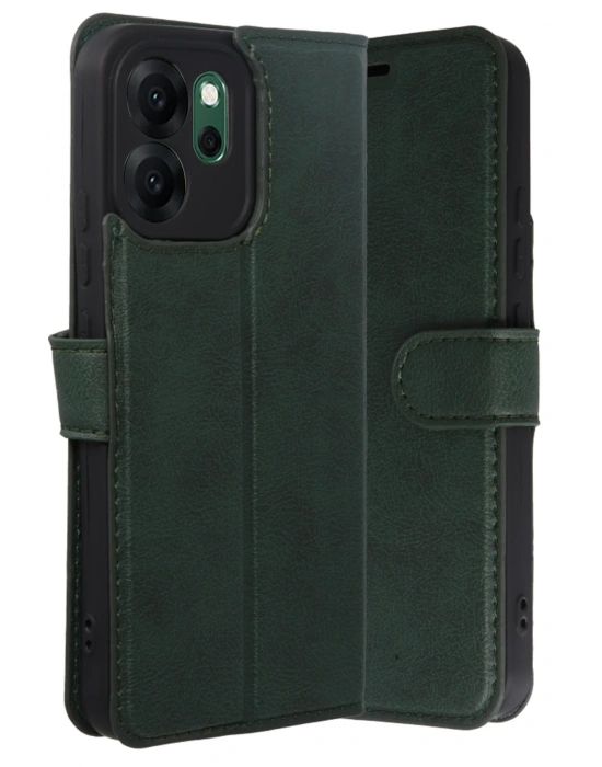 Newface Oppo Reno 14F Trend S Plus Kapaklı Kılıf - Yeşil