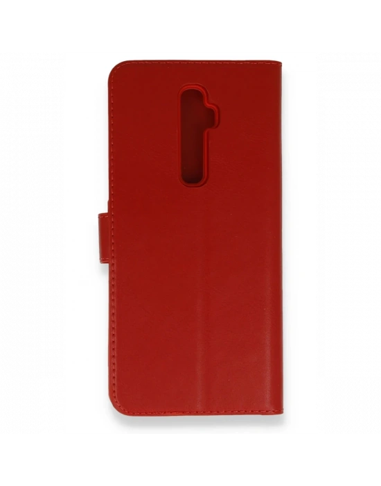 Newface Oppo Reno 2Z Kılıf Trend S Plus Kapaklı Kılıf - Kırmızı