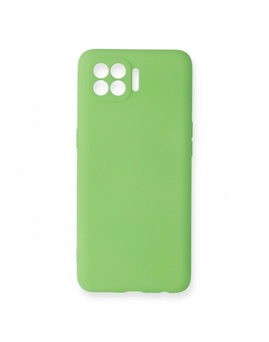 Newface Oppo Reno 4 Lite Kılıf First Silikon - Yeşil