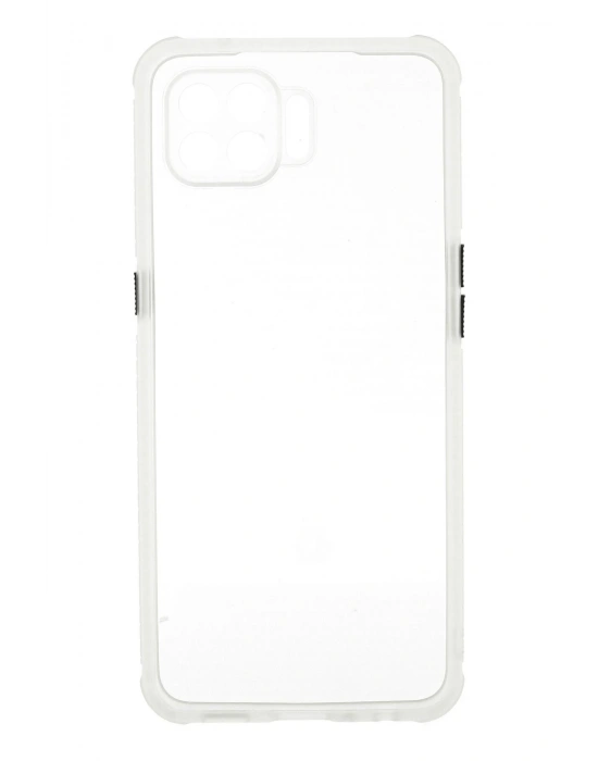 Newface Oppo Reno 4 Lite Kılıf Miami Şeffaf Silikon - Şeffaf