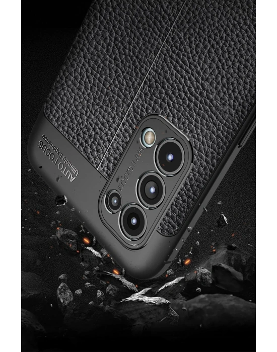 Newface Oppo Reno 5 Kılıf Auto Focus Kapak - Lacivert