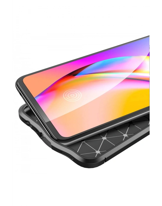 Newface Oppo Reno 5 Lite Kılıf Auto Focus Kapak - Lacivert