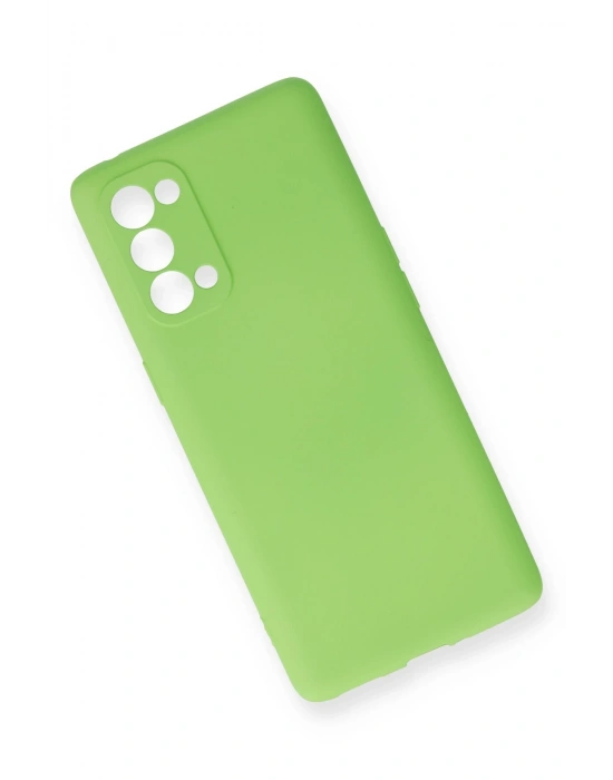 Newface Oppo Reno 5 Pro Kılıf First Silikon - Yeşil