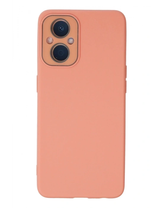 Newface Oppo Reno 7 Lİte Kılıf Lansman Glass Kapak - Pembe