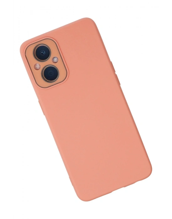 Newface Oppo Reno 7 Lİte Kılıf Lansman Glass Kapak - Pembe