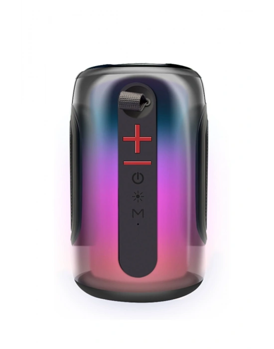 Newface Pluse 8 RGB Kablosuz Hoparlör - Siyah