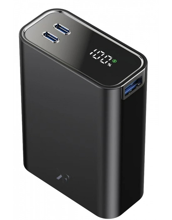 Newface PW501 20.000 mAh Dijital Göstergeli 2 Adet 45W Type-C ve 22.5W USB Çıkışlı Şarj PD Hızlı Şarj Powerbank - Siyah