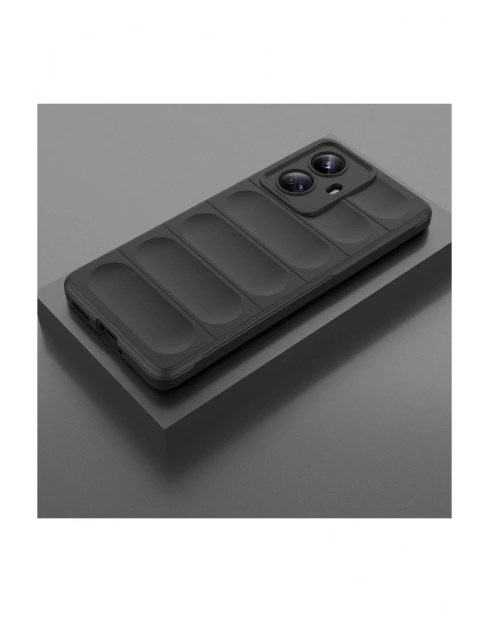 Newface Realme 10 Pro 5G Kılıf Optimum Silikon - Siyah