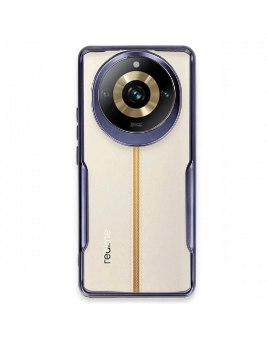 Newface Realme 11 Pro Kılıf Boyi Silikon Kapak - Lacivert