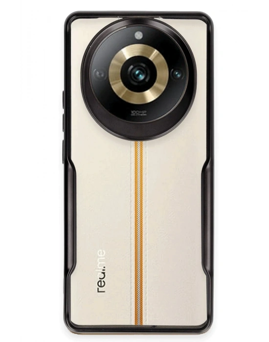 Newface Realme 11 Pro Kılıf Boyi Silikon Kapak - Siyah