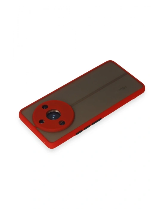 Newface Realme 11 Pro Kılıf Montreal Silikon Kapak - Kırmızı