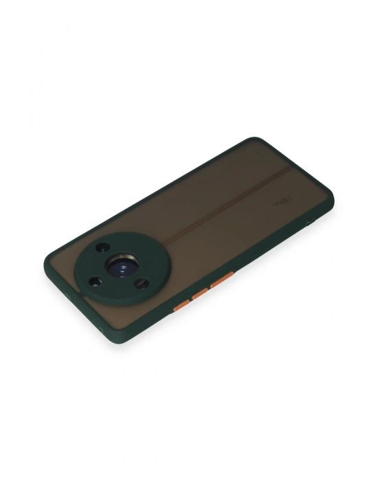 Newface Realme 11 Pro Kılıf Montreal Silikon Kapak - Yeşil