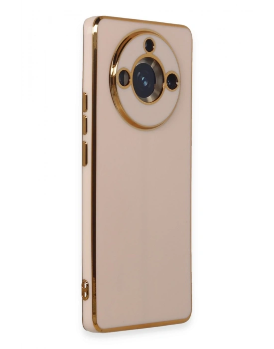 Newface Realme 11 Pro Kılıf Volet Silikon - Pembe