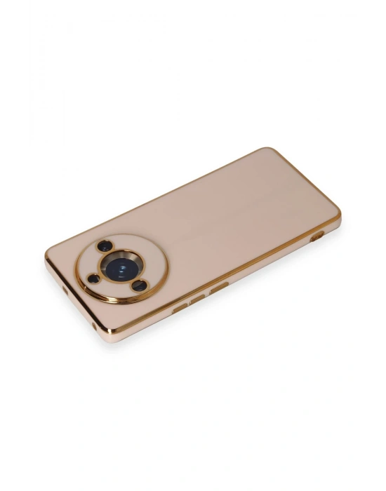 Newface Realme 11 Pro Kılıf Volet Silikon - Pembe