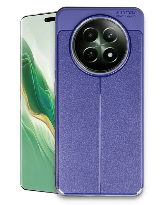 Newface Realme 12 5G Kılıf Auto Focus Kapak - Lacivert