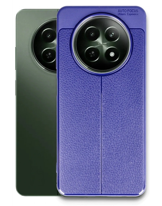 Newface Realme 12 5G Kılıf Auto Focus Kapak - Lacivert