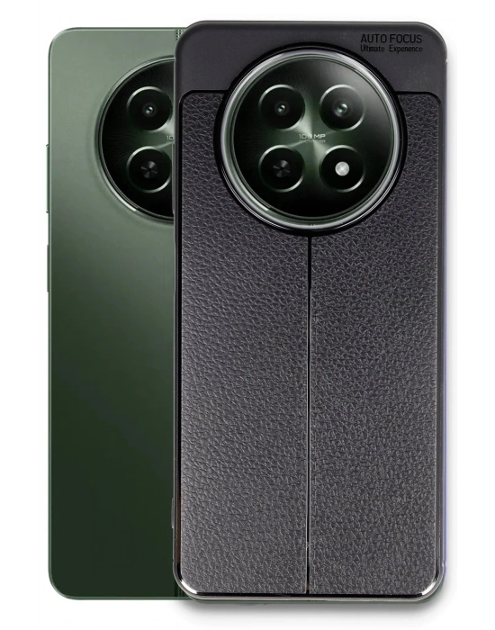 Newface Realme 12 5G Kılıf Auto Focus Kapak - Siyah