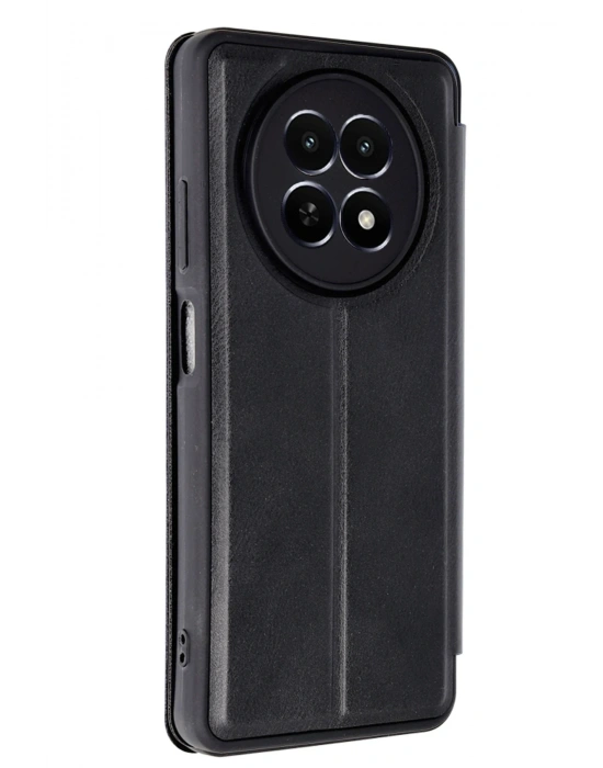 Newface Realme 12 5G Kılıf Flip Cover - Siyah